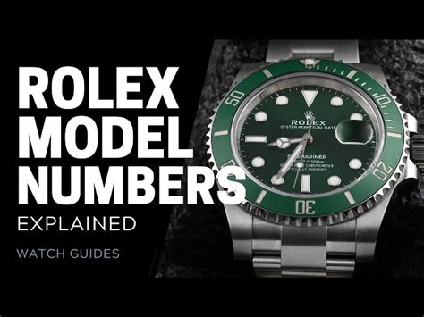 rolex numeri|rolex watch model numbers.